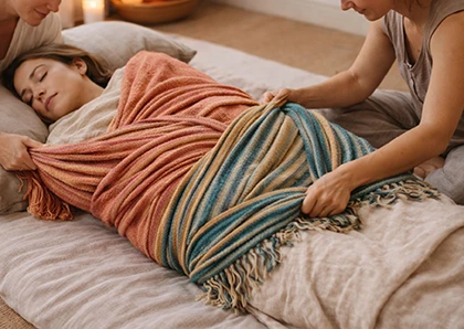ritual rebozo mujer murcia